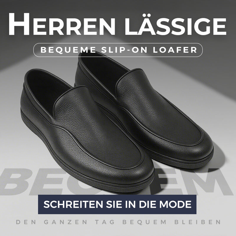 ✨Ganztägiger Komfort✨Herren-Freizeitschuhe – Breite, atmungsaktive Slipper