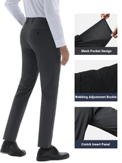 👑Fliwos Men's Summer Stretch Casual Dress Pants