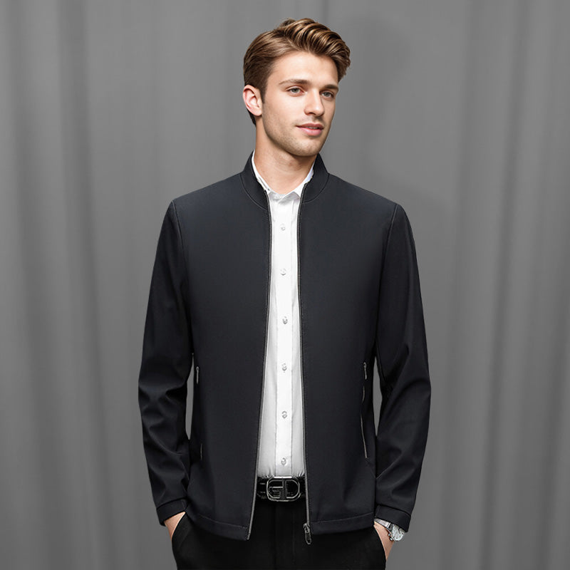 Herbst-Bestseller👑Freizeitjacke mit Stehkragen und Reißverschluss für Herren
