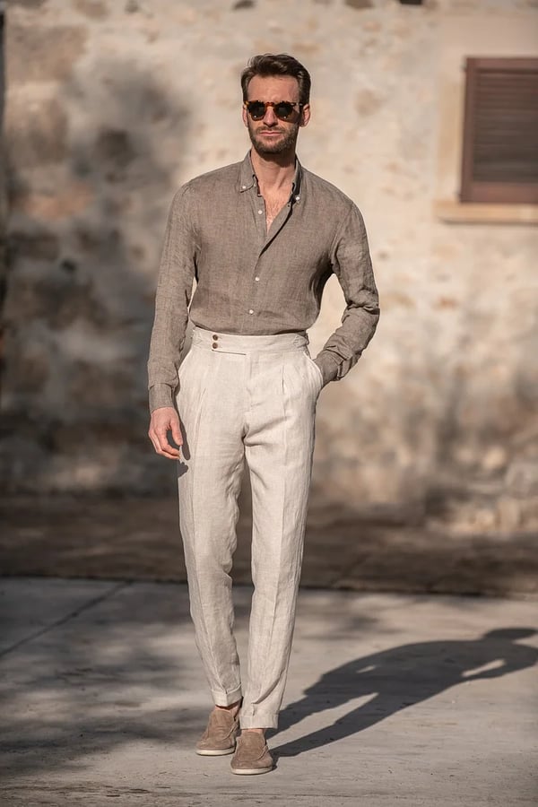 👖 Klassische Freizeithose für Herren – Bequem, gerader Schnitt & zeitlos elegant!