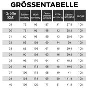 Fliwos Herren atmungsaktive, dehnbare und bügelfreie Sommerhose