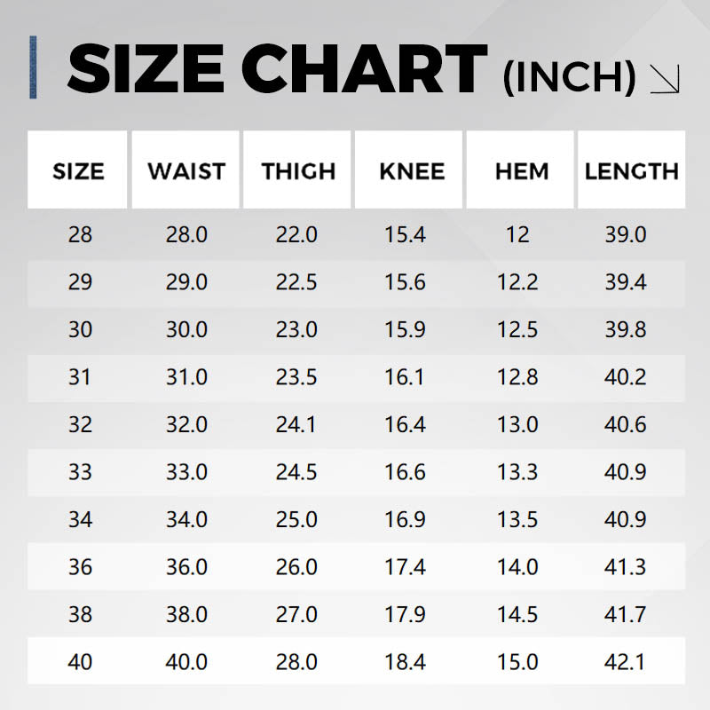 👑Fliwos Men's Fashion Stretch Straight-Leg Jeans