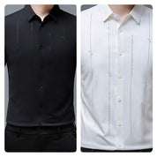 🔥Fliwos® Casual men's business high elastic non-iron shirt
