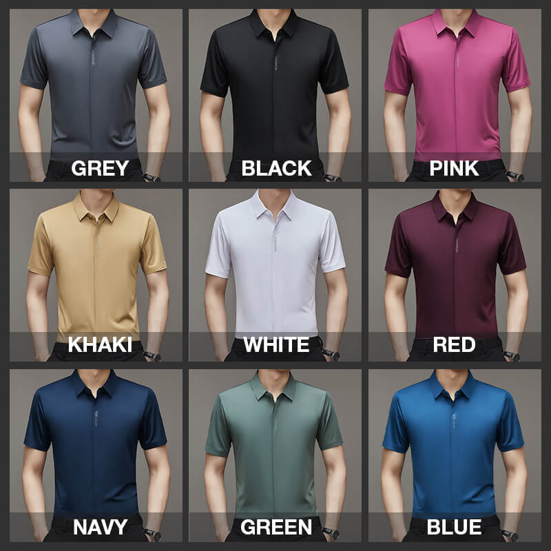 🔥New Arrivals 80%OFF🔥Men's Ice Silk Quick-drying Business Shirt