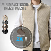 ✈️Kostenloser Versand💪Minimalistische Freizeitweste für Herren – 🔪Stichfestes Design