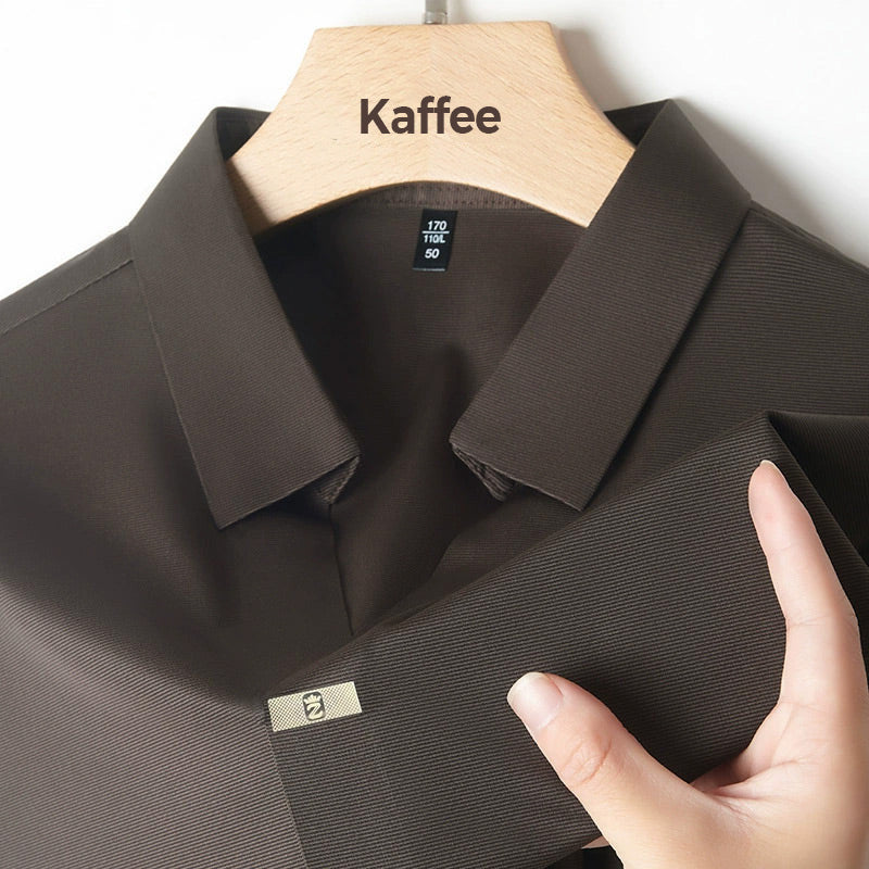 👑Fliwos Atmungsaktives Freizeit-Poloshirt für Herren