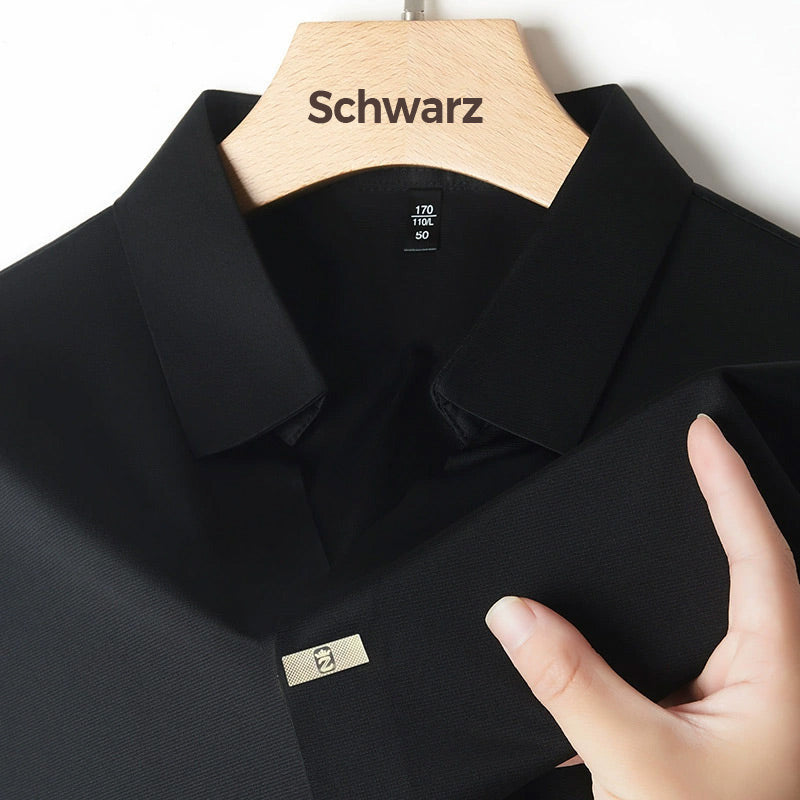 👑Fliwos Atmungsaktives Freizeit-Poloshirt für Herren