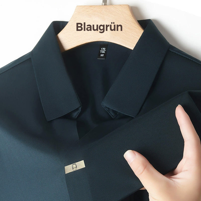 👑Fliwos Atmungsaktives Freizeit-Poloshirt für Herren