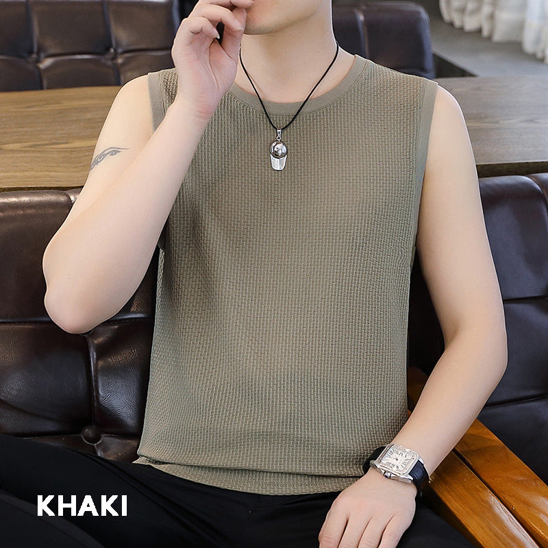 Ultra-atmungsaktives, ärmelloses Tanktop für Herren