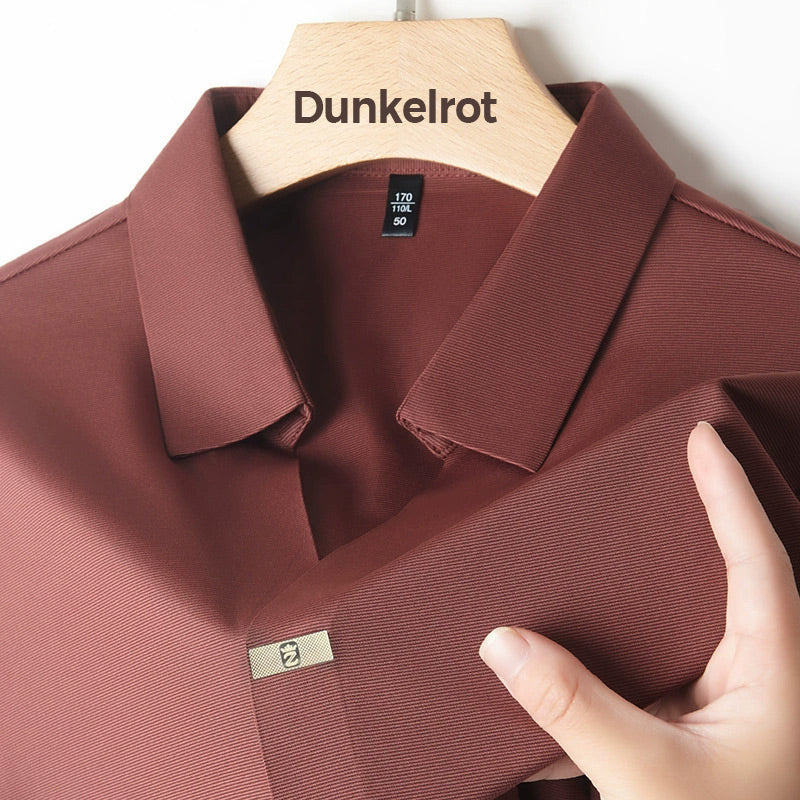 👑Fliwos Atmungsaktives Freizeit-Poloshirt für Herren
