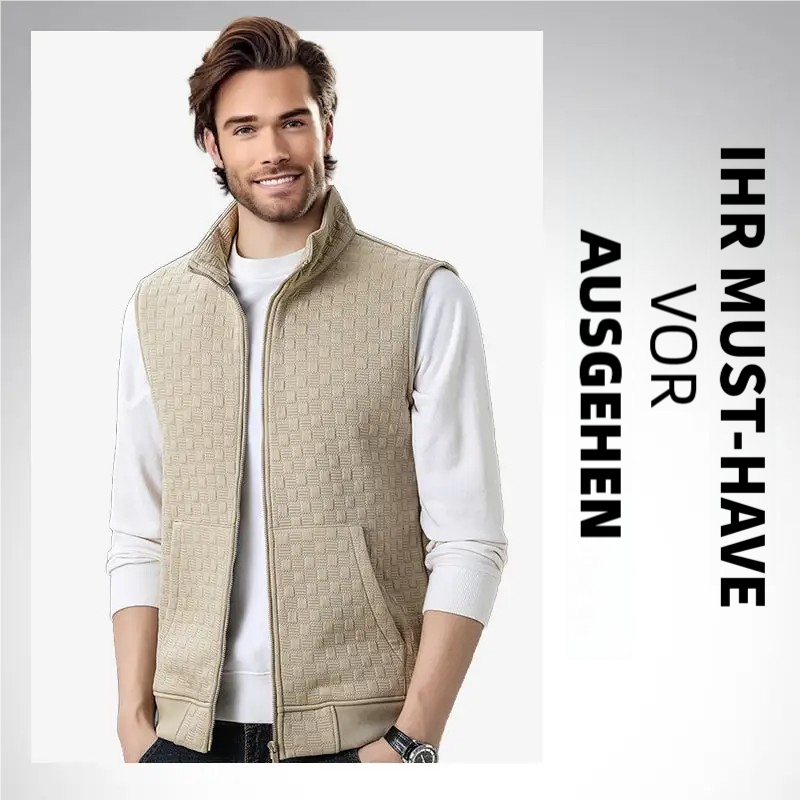 ✈️Kostenloser Versand💪Minimalistische Freizeitweste für Herren – 🔪Stichfestes Design