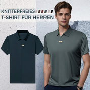 👑Fliwos Atmungsaktives Freizeit-Poloshirt für Herren