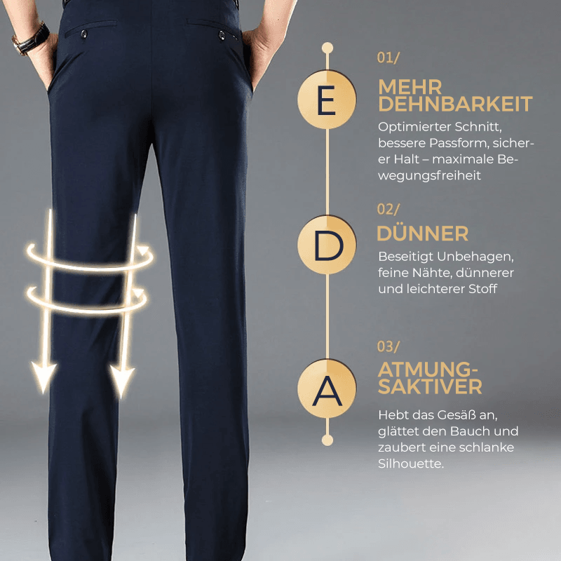 Geld-zurück-Garantie👑Fliwos Urban Flex · Maßgeschneiderte Komfort-Hose