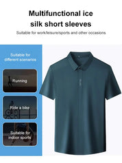 🔥New Arrivals 80%OFF🔥Men's Ice Silk Quick-drying Business Shirt