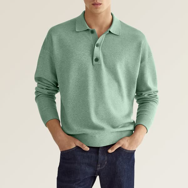 🔥Autumn Sale - 57% OFF🔥 --- Lässiges Langarmshirt mit Revers