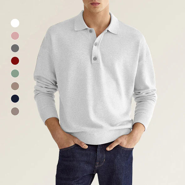 🔥Autumn Sale - 57% OFF🔥 --- Lässiges Langarmshirt mit Revers