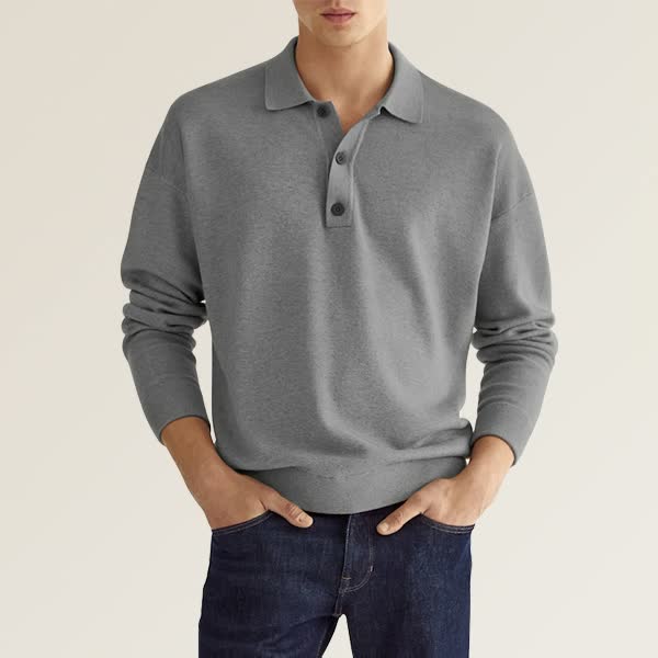🔥Autumn Sale - 57% OFF🔥 --- Lässiges Langarmshirt mit Revers