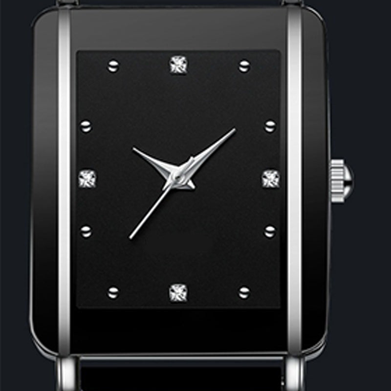 ⌚Ehepaar Mode Lässig Vielseitig Quadratische Uhr