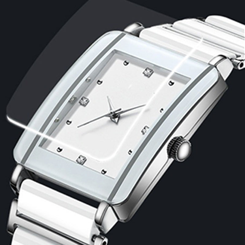 ⌚Ehepaar Mode Lässig Vielseitig Quadratische Uhr
