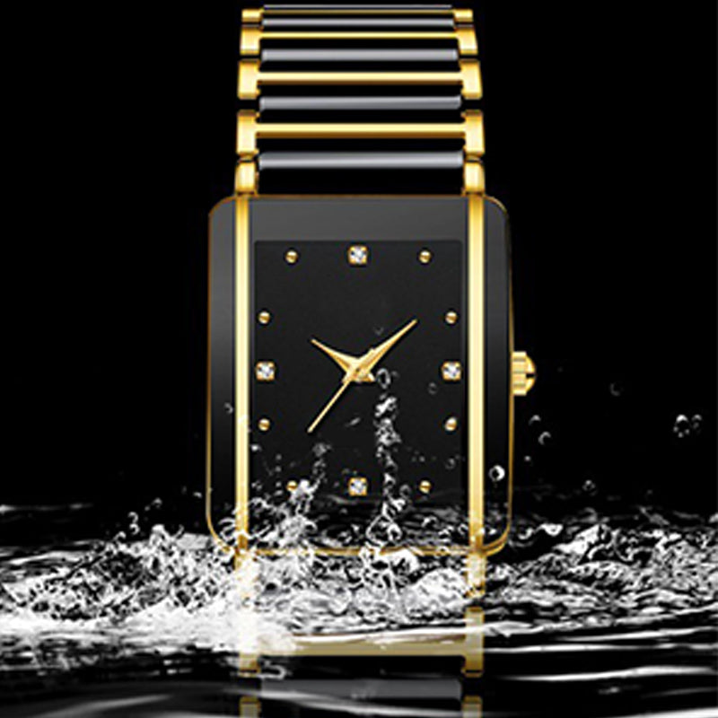 ⌚Ehepaar Mode Lässig Vielseitig Quadratische Uhr