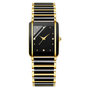 ⌚Ehepaar Mode Lässig Vielseitig Quadratische Uhr