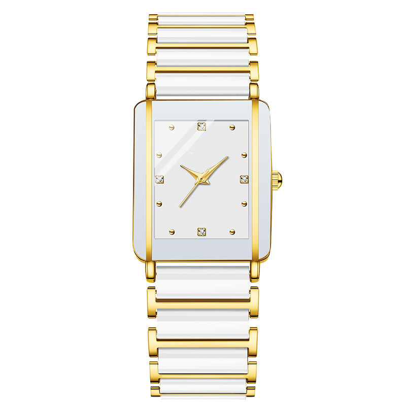 ⌚Ehepaar Mode Lässig Vielseitig Quadratische Uhr