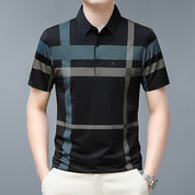 🌟Men's Striped Non-Iron Shirt Short Sleeve