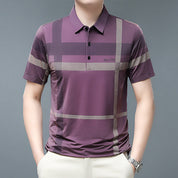 🌟Men's Striped Non-Iron Shirt Short Sleeve