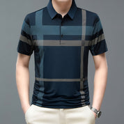 🌟Men's Striped Non-Iron Shirt Short Sleeve