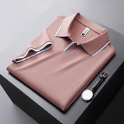 👑2025 High-end Series✨Men's Business Casual Mulberry Silk Blend Short-sleeved Shirt