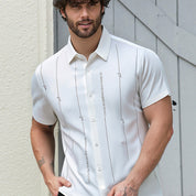 🔥Fliwos® Casual men's business high elastic non-iron shirt