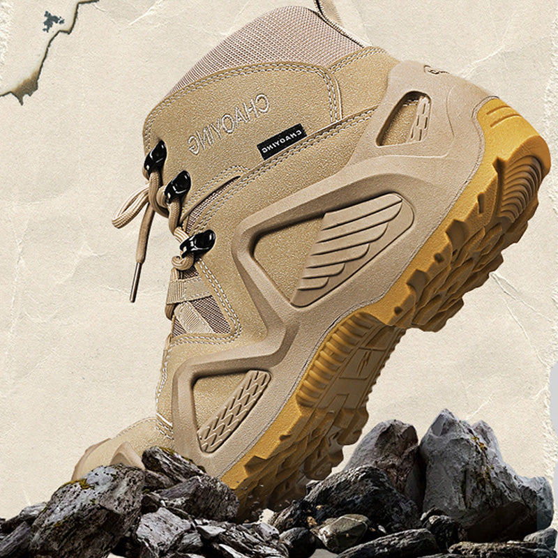 ✈️Kostenloser Versand🥾Wasserdichte und rutschfeste Outdoor-Wanderschuhe für Herren in Militärqualität aus Mesh
