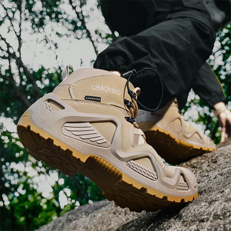 ✈️Kostenloser Versand🥾Wasserdichte und rutschfeste Outdoor-Wanderschuhe für Herren in Militärqualität aus Mesh