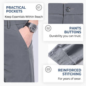 👑Fliwos® Man's Ultra Breathable Straight Leg Pants