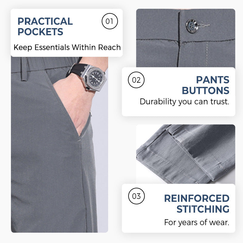 👑Fliwos® Man's Ultra Breathable Straight Leg Pants