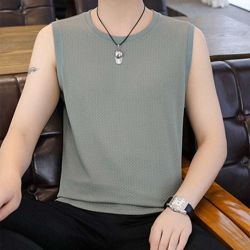 Ultra-atmungsaktives, ärmelloses Tanktop für Herren