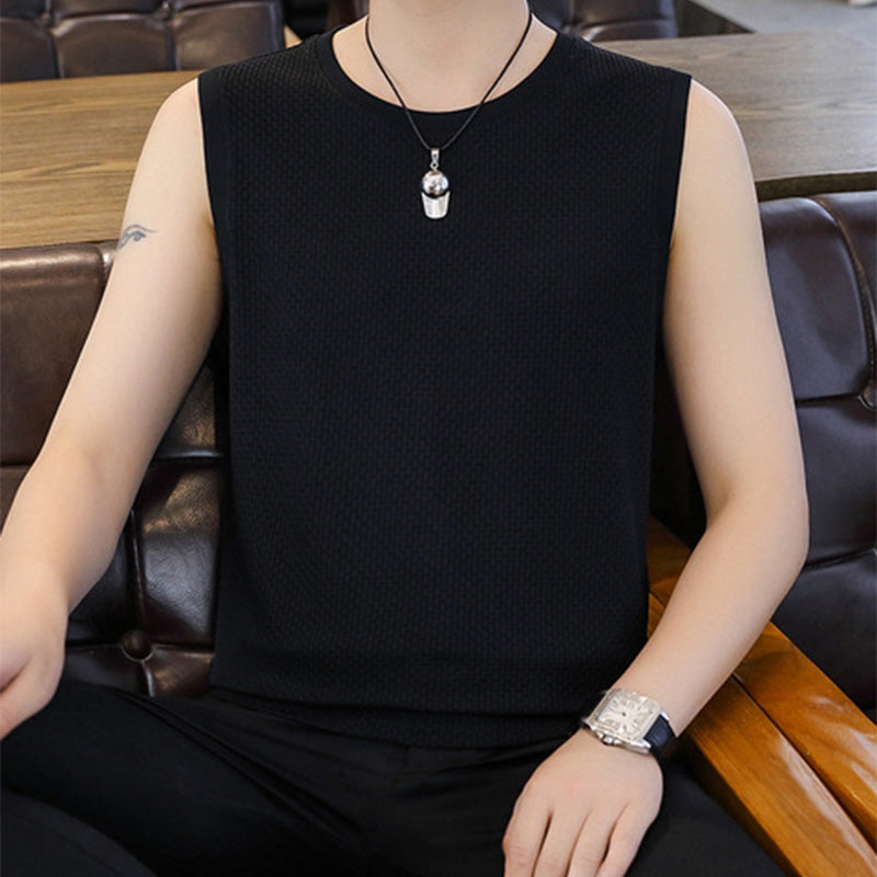 Ultra-atmungsaktives, ärmelloses Tanktop für Herren