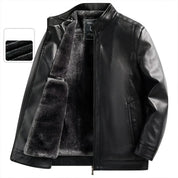 🌟Saisonale Sonderangebote👑Legere PU-Lederjacke für Herren