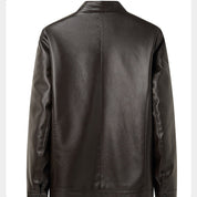 🌟Saisonale Sonderangebote👑Legere PU-Lederjacke für Herren