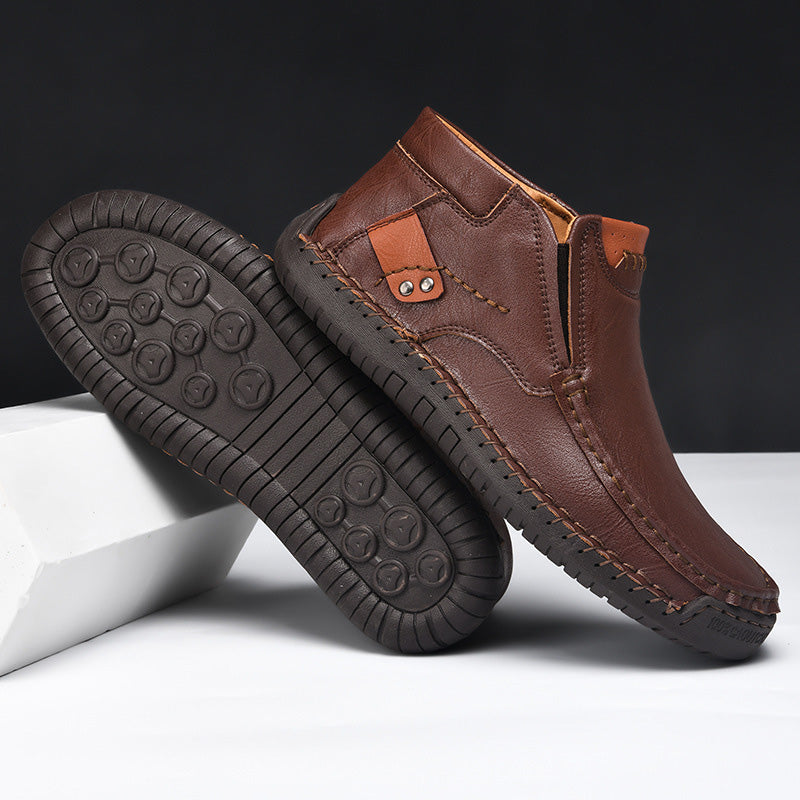 Herren-High-Top-Korrektur-Loafer👞