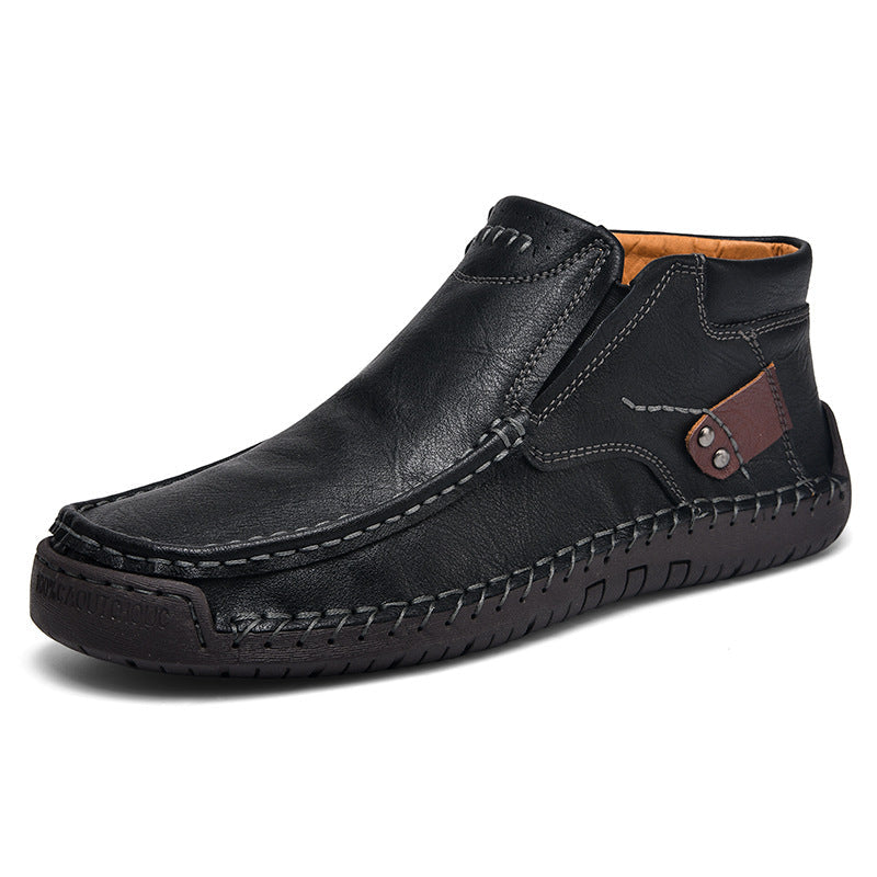Herren-High-Top-Korrektur-Loafer👞