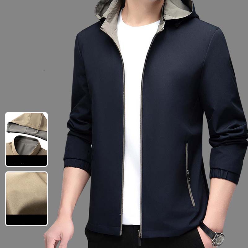 Kostenlose Lieferung✈️ – Leichte Freizeitjacke mit Reißverschluss für Herren