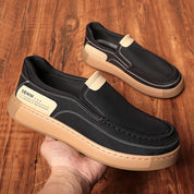 🌟Bequeme Herren-Slipper mit höhenverstärkendem Effekt, leicht an- und auszuziehen | Weiche Sohle