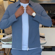 🎉Kostenloser Versand✈️Zweiteiliges Herbst-Freizeitset aus Hose und Jacke für Herren🧥👖
