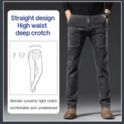 👖Strapazierfähiger Herren-Jeansoverall mit sechs Taschen